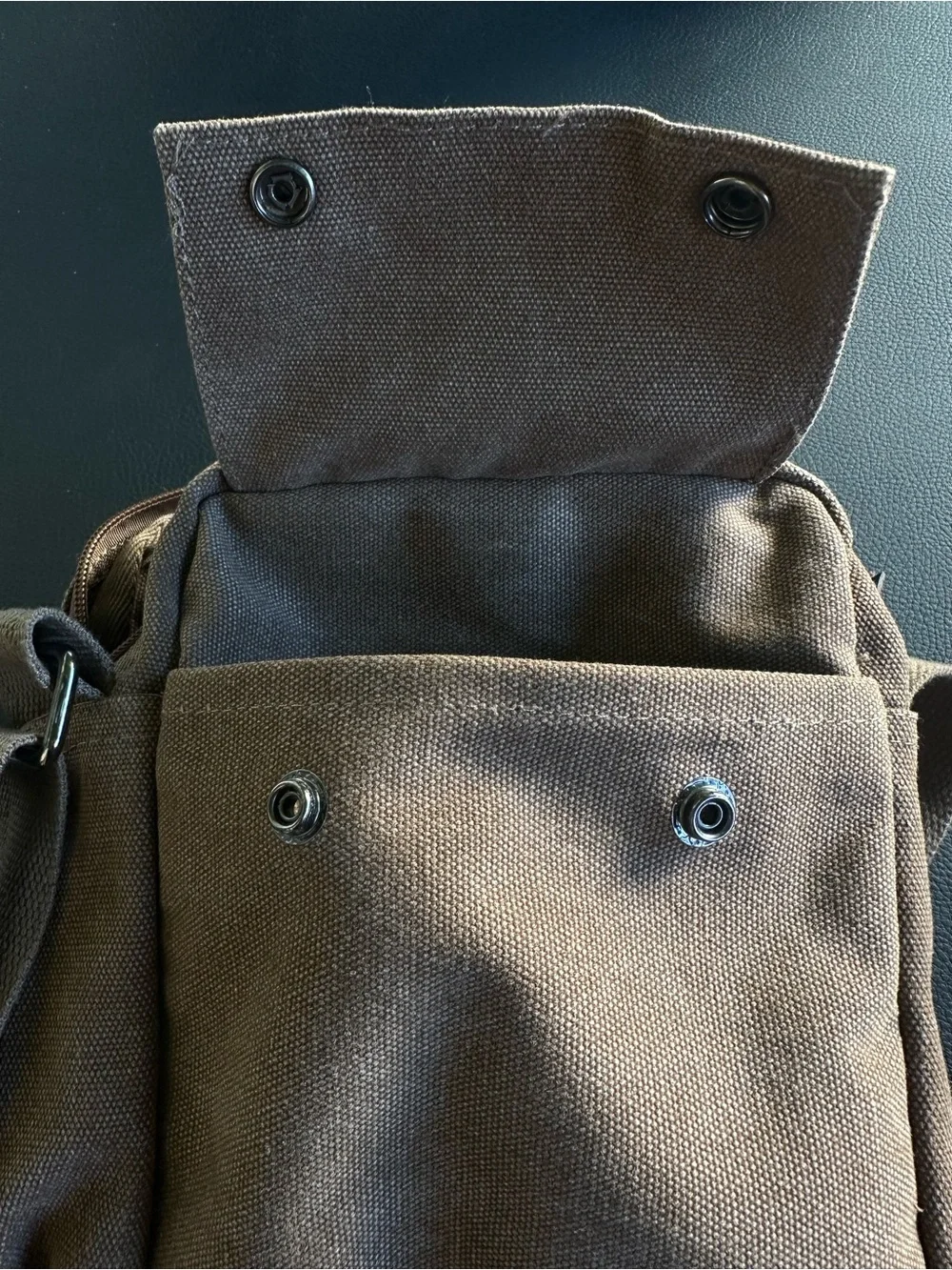 K2 Classic Canvas Crossbody Messenger Bag - Unisex Travel Utility Sling Pouch